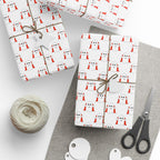 Halloween Ghost Dracula Wrapping Paper | Holiday Gift Wrapping Paper Roll