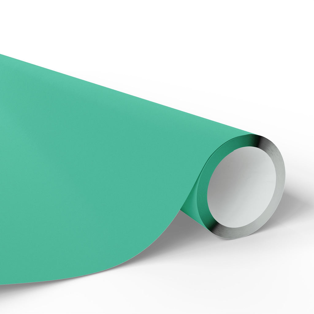 Solid Seafoam Wrapping Paper - Holiday Gift Wrapping Paper Roll