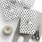 NSFW "The Shocker" on White Wrapping Paper - Holiday Gift Wrapping Paper Roll