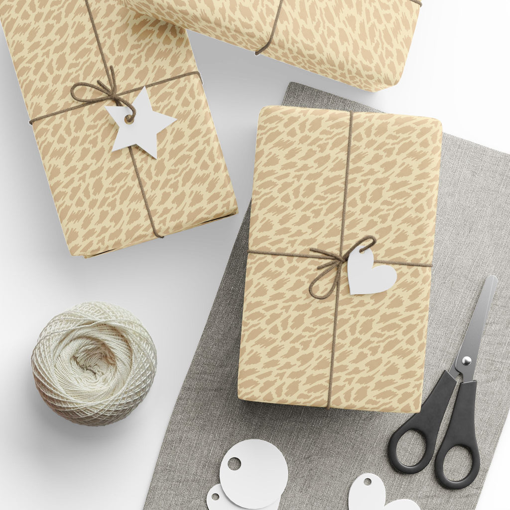 Animal Print Design 014 Giraffe Skin Wrapping Paper - Holiday Gift Wrapping Paper Roll