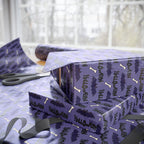 Halloween Batty Bones Wrapping Paper | Holiday Gift Wrapping Paper Roll