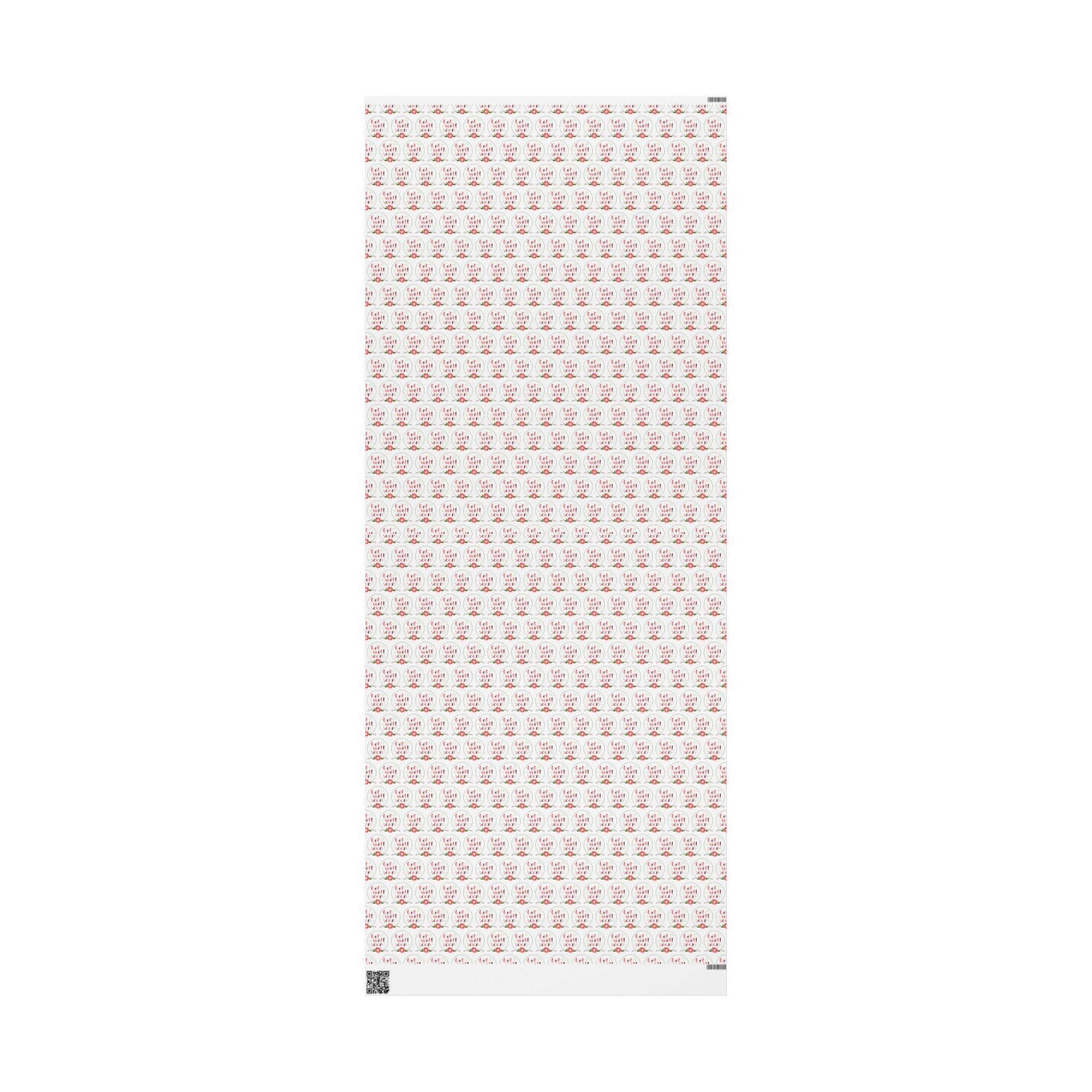 Get Well Soon Wrapping Paper Design 007 | Holiday Gift Wrapping Paper Roll