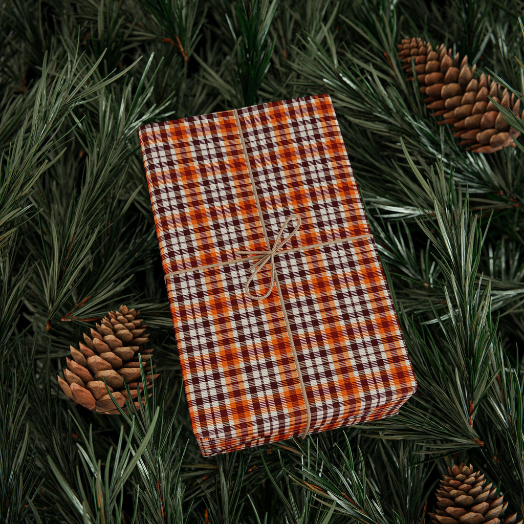 Tartan Plaid Design 001 Wrapping Paper - Holiday Gift Wrapping Paper Roll