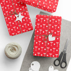 NSFW Strawberry Martini Wrapping Paper - Holiday Gift Wrapping Paper Roll