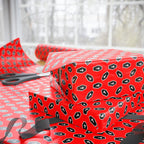 Halloween Coffin Collage Wrapping Paper | Holiday Gift Wrapping Paper Roll