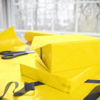 Solid Lemon Yellow Wrapping Paper - Holiday Gift Wrapping Paper Roll