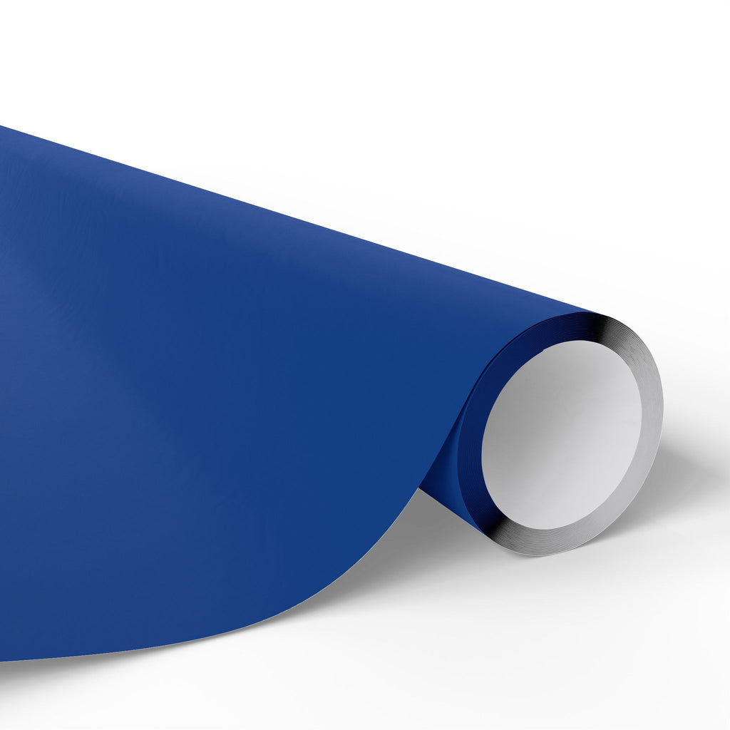 Solid Royal Blue Wrapping Paper - Holiday Gift Wrapping Paper Roll