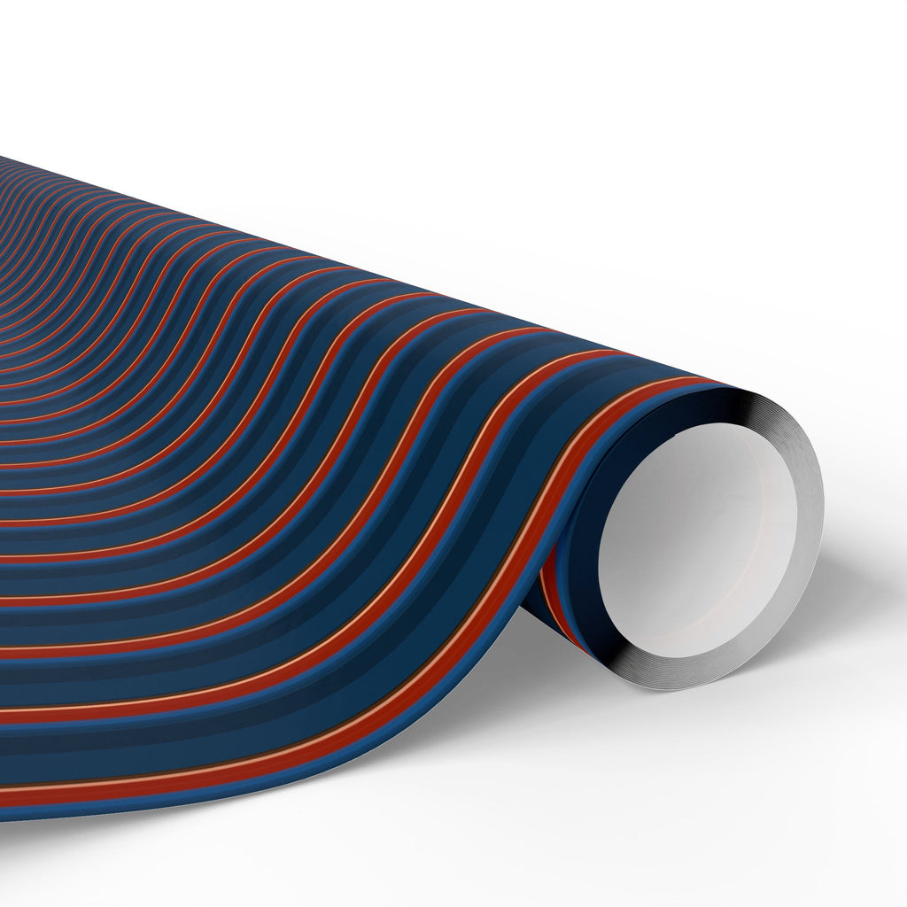 Stripe Design 015 Wrapping Paper - Holiday Gift Wrapping Paper Roll