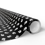 NSFW "The Shocker" on Black Wrapping Paper - Holiday Gift Wrapping Paper Roll