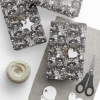 Day of the Dead Catrina and Friends Wrapping Paper | Holiday Gift Wrapping Paper Roll