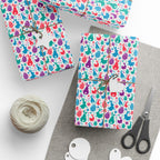 Easter Pastel Bunnies Wrapping Paper | Holiday Gift Wrapping Paper Roll