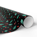 Christmas Boughs of Holly Wrapping Paper | Holiday Gift Wrapping Paper