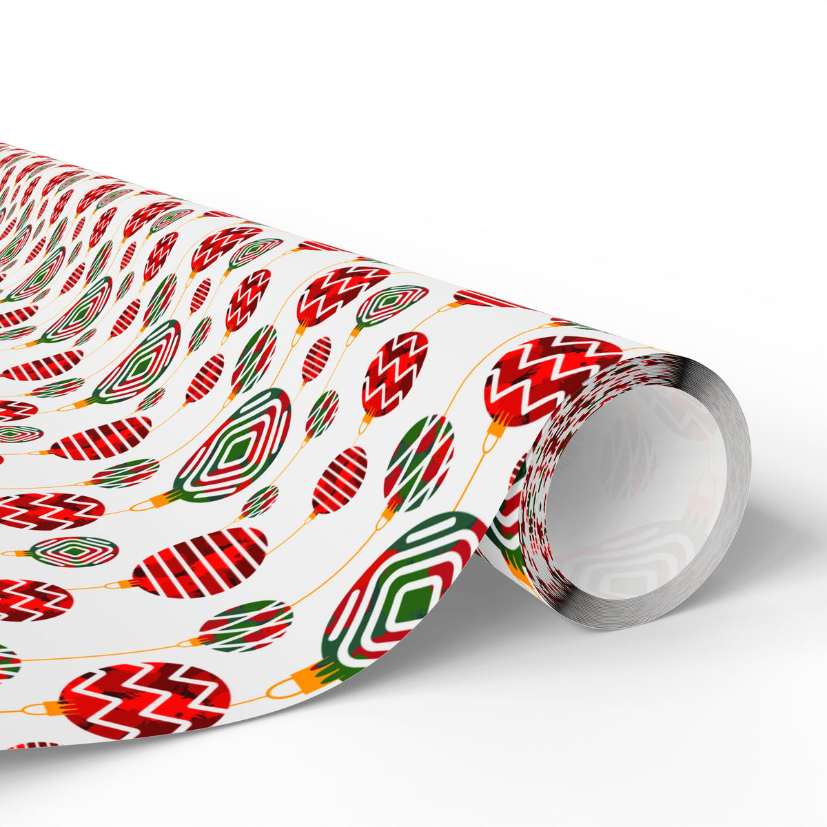 Christmas Glassworks Wrapping Paper | Holiday Gift Wrapping Paper Roll