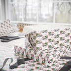 Day of the Dead Skeleton Selfie Wrapping Paper | Holiday Gift Wrapping Paper Roll