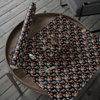 Day of the Dead Marigold Skulls Wrapping Paper | Holiday Gift Wrapping Paper Roll