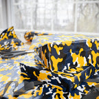 Michigan Wolverines Inspired Camoflauge Wrapping Paper - Holiday Gift Wrapping Paper Roll