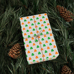 St Patrick's Day Irish Checkerboard Wrapping Paper | Holiday Gift Wrapping Paper Roll