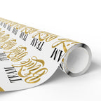 Bridal Shower Wrapping Paper Design 010 - Holiday Gift Wrapping Paper Roll