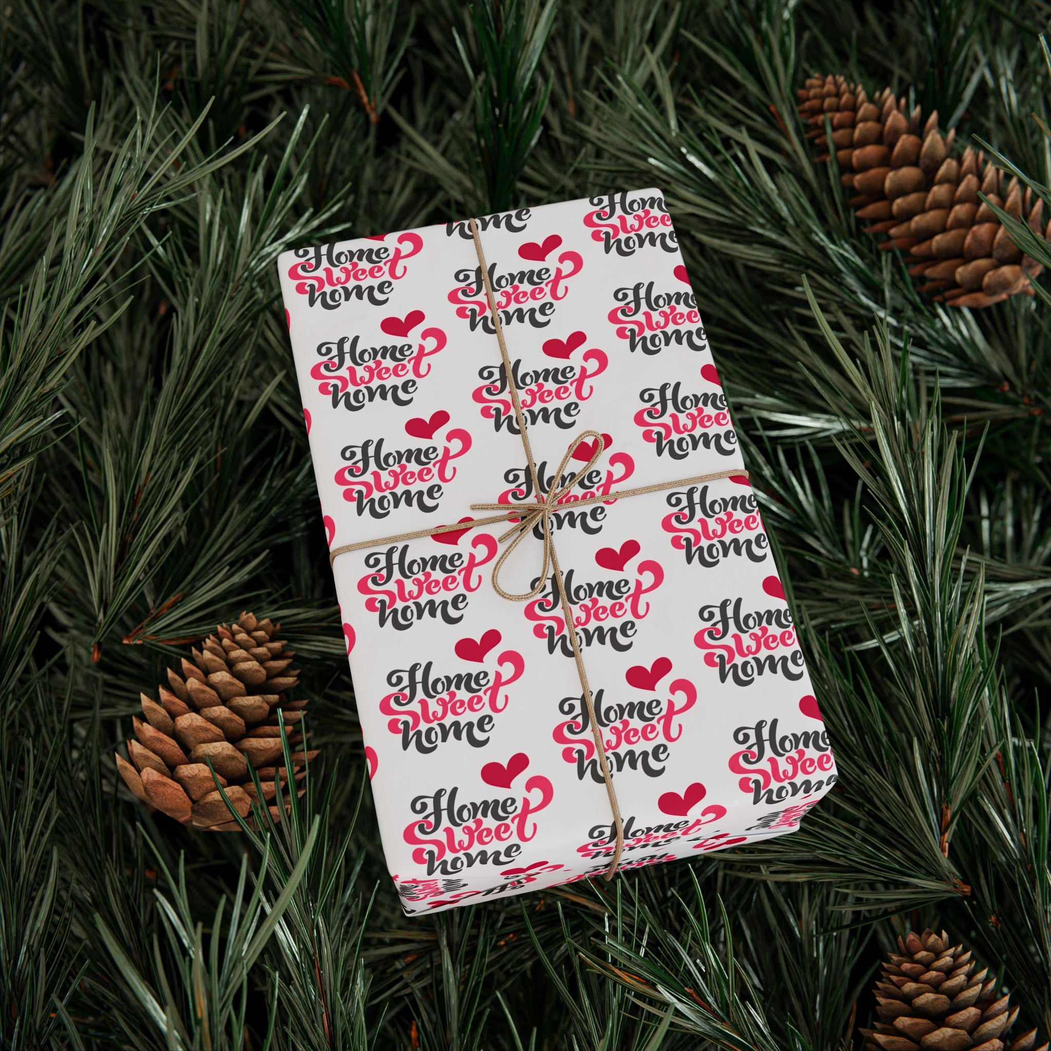 House Warming Wrapping Paper Design 007 - Holiday Gift Wrapping Paper Roll