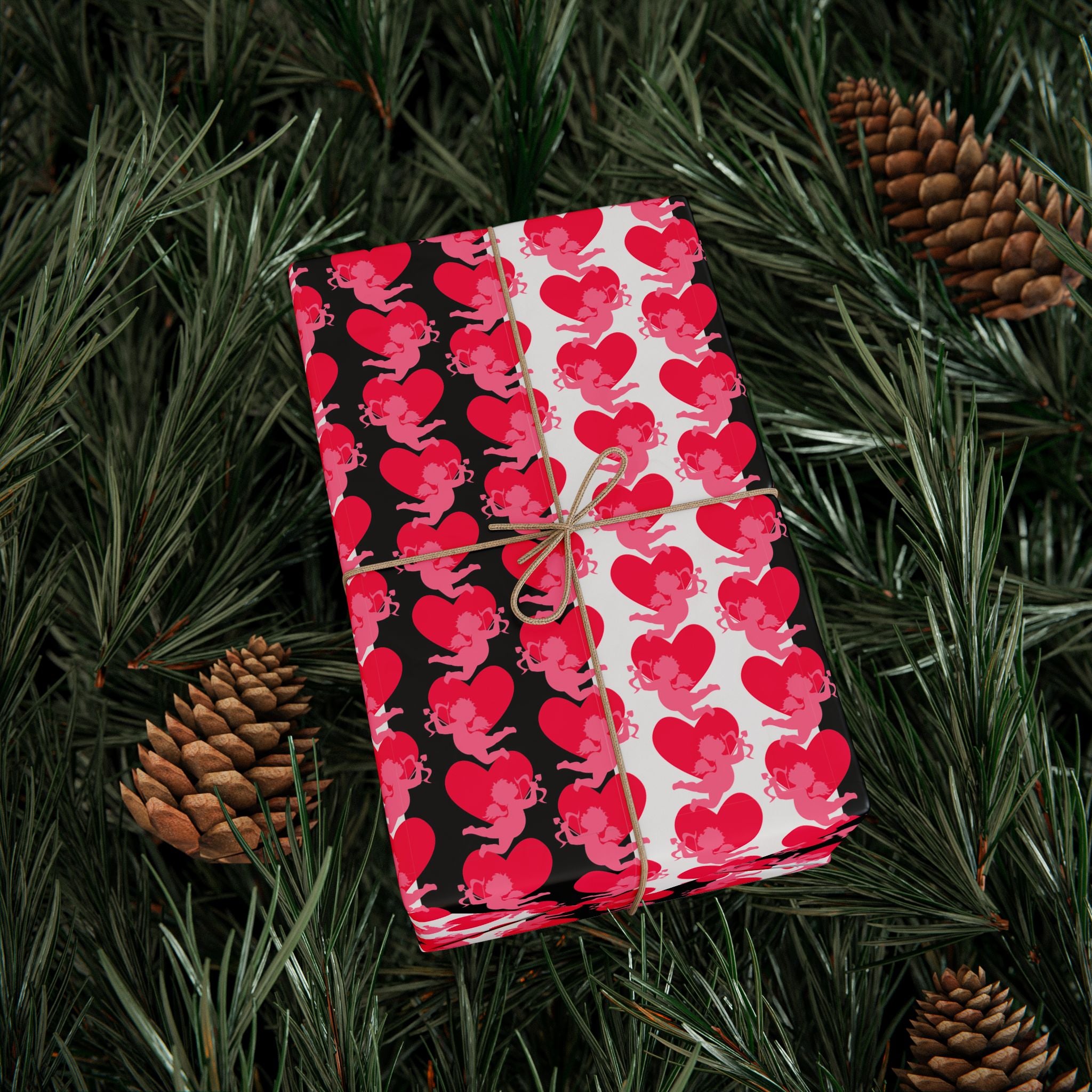 Valentine's Day Anti Valentine Wrapping Paper | Holiday Gift Wrapping Paper Roll
