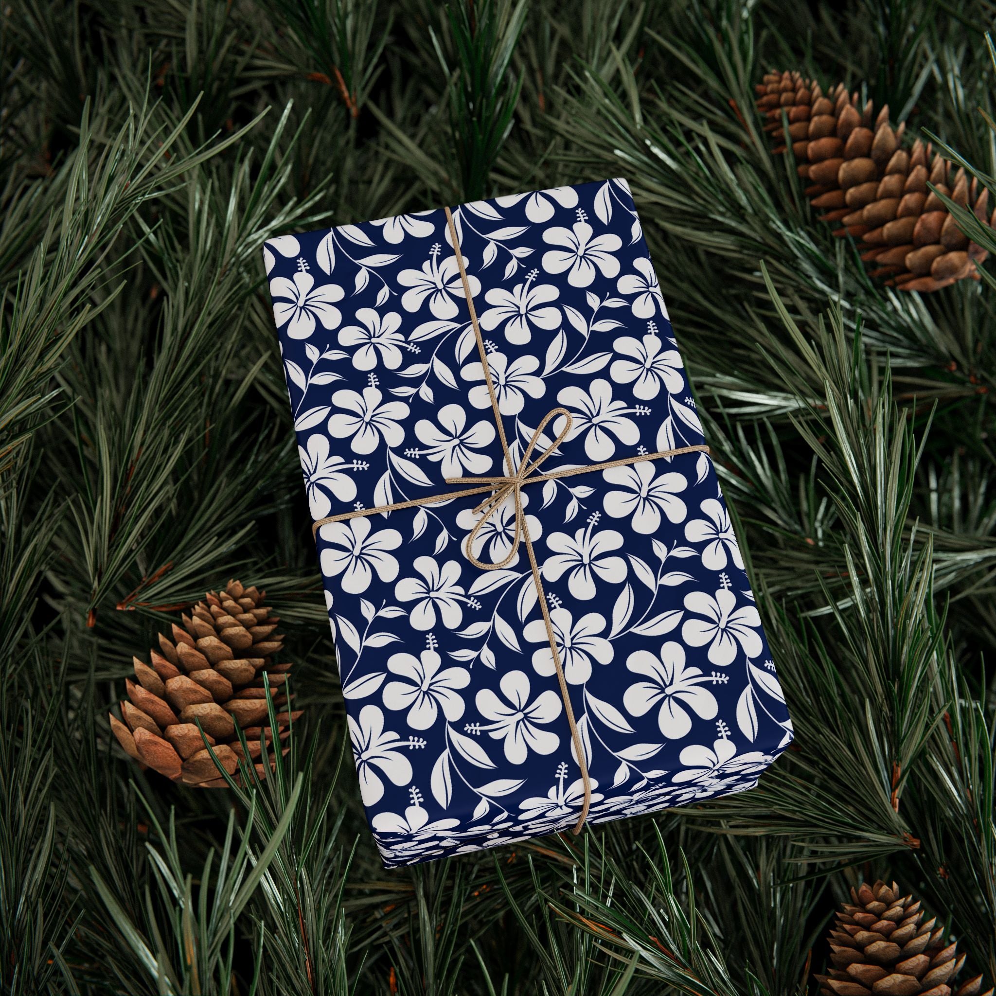 Floral Design 015 Wrapping Paper - Holiday Gift Wrapping Paper Roll