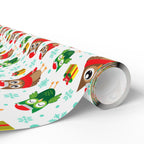 Christmas Holiday Hoot Wrapping Paper | Holiday Gift Wrapping Paper Roll