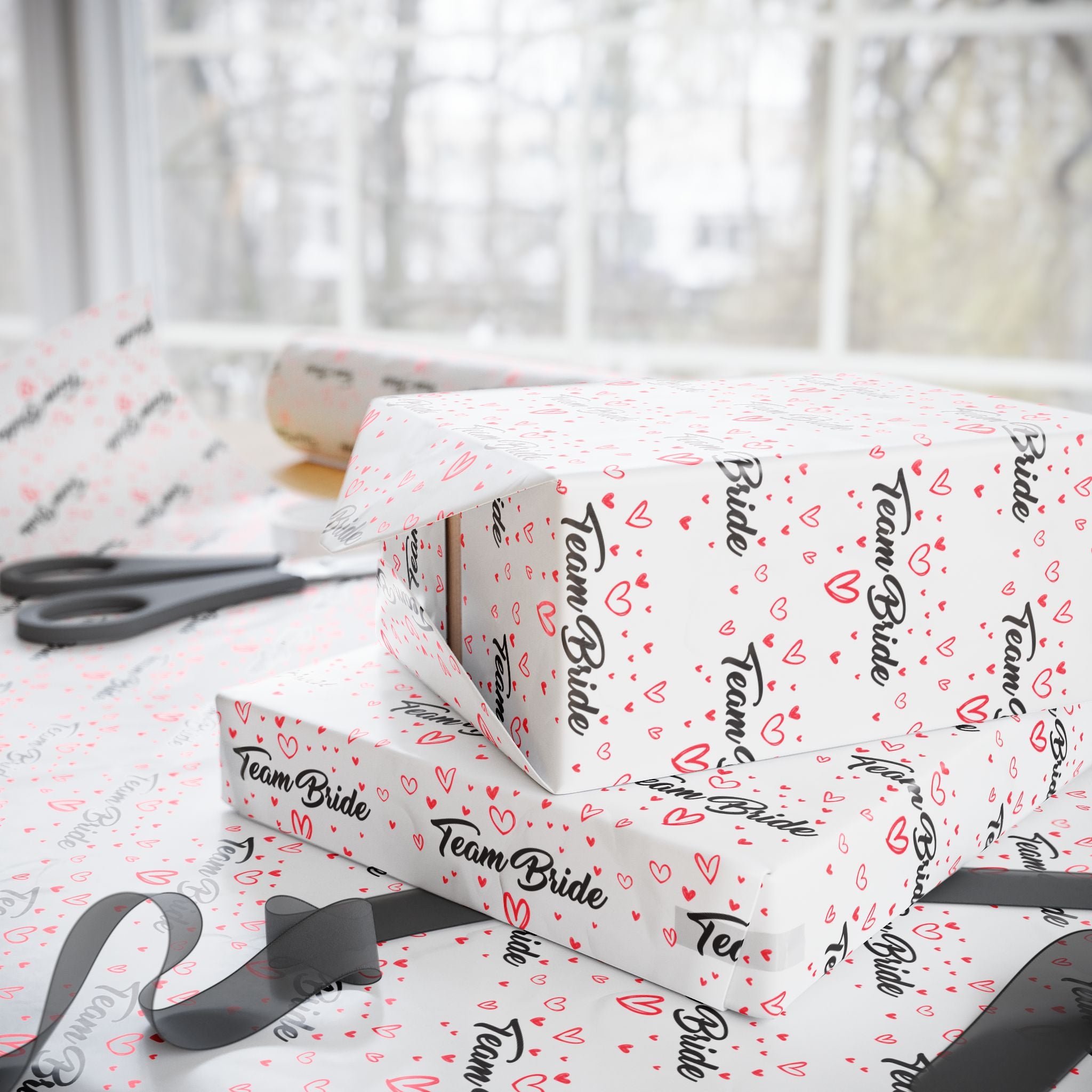 Bridal Shower Wrapping Paper Design 005 - Holiday Gift Wrapping Paper Roll