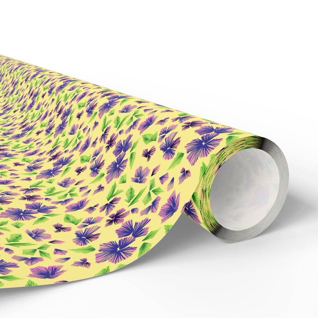 Floral Design 014 Wrapping Paper - Holiday Gift Wrapping Paper Roll