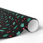 Christmas Boughs of Holly Wrapping Paper | Holiday Gift Wrapping Paper