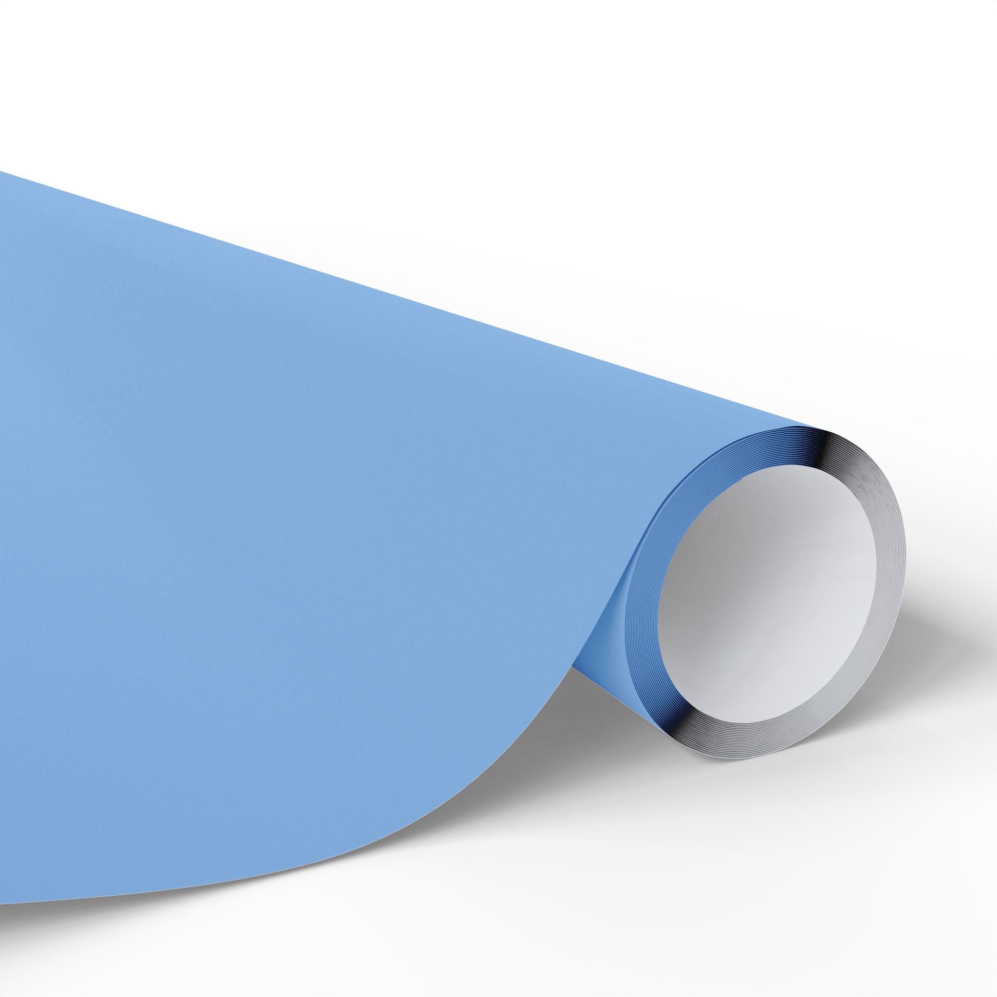 Solid Ocean Blue Wrapping Paper - Holiday Gift Wrapping Paper Roll
