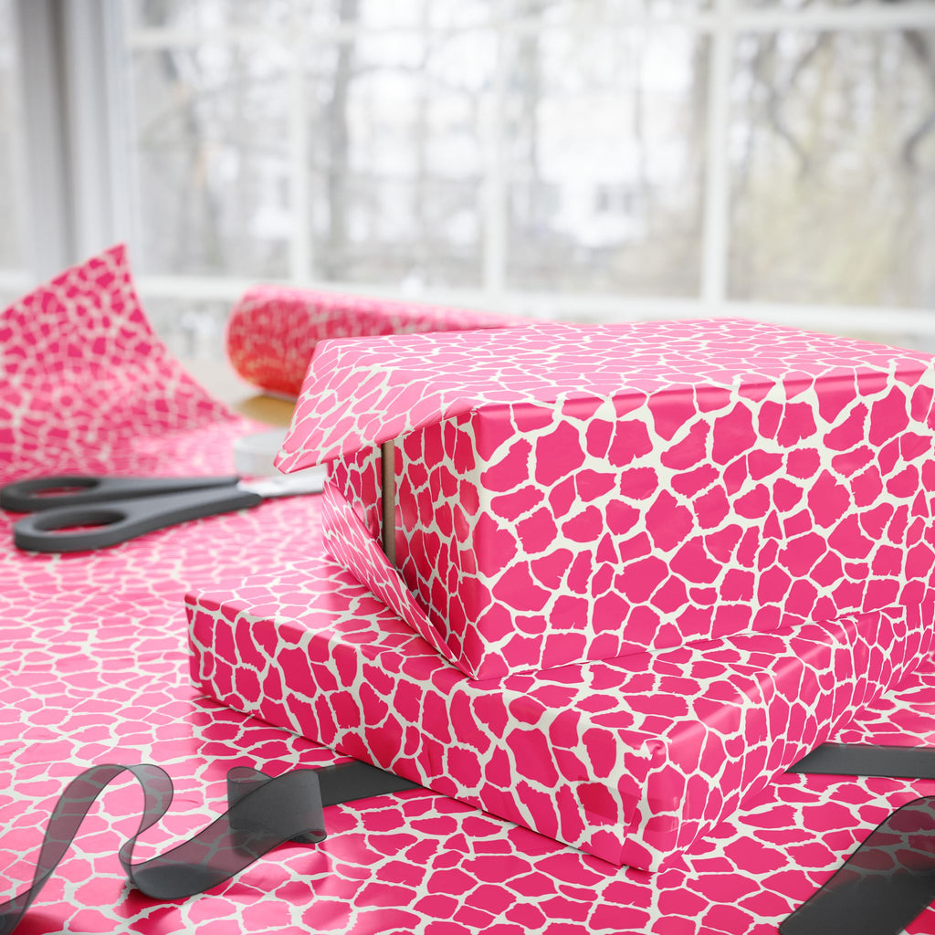 Animal Print Design 018 Giraffe Skin Wrapping Paper - Holiday Gift Wrapping Paper Roll