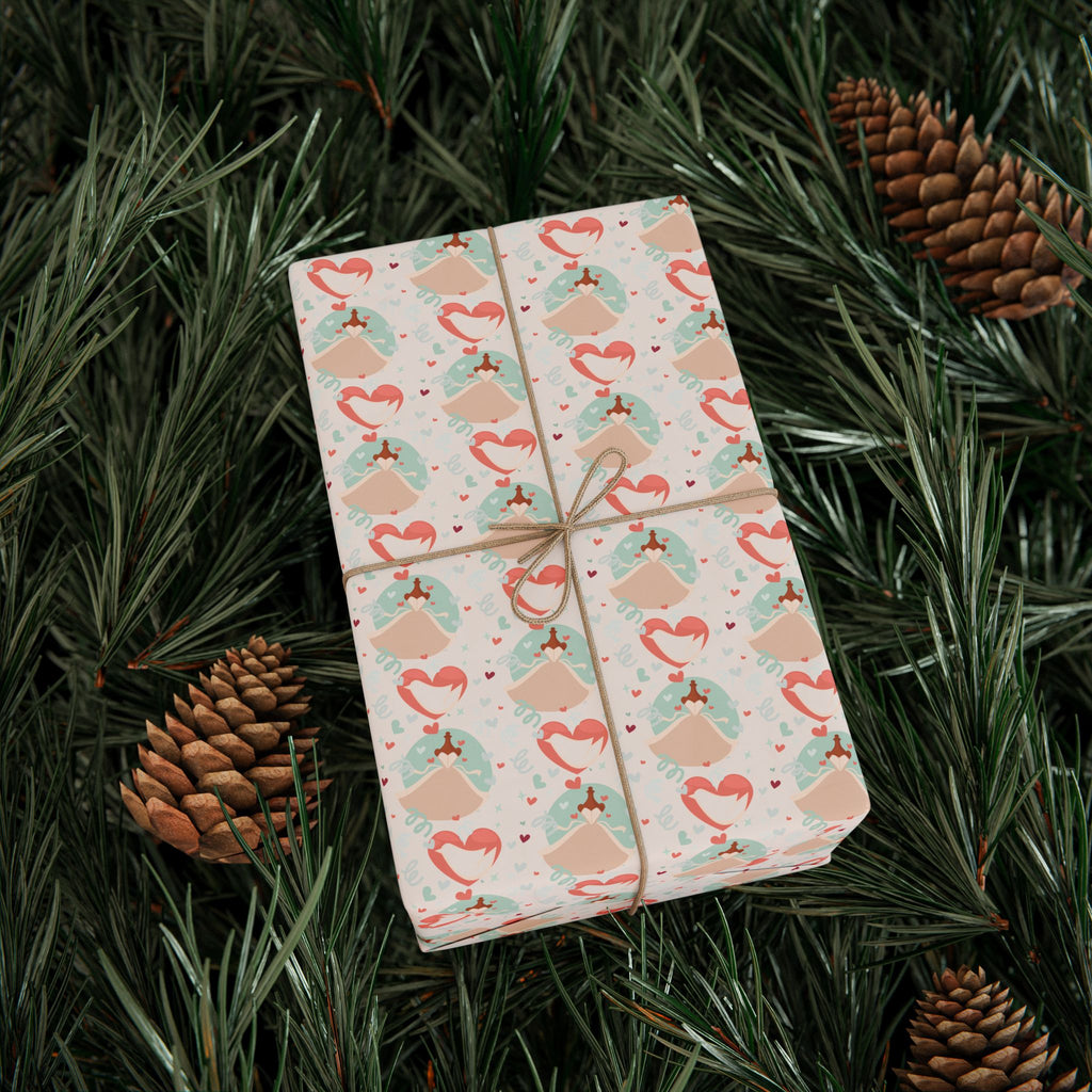 Bridal Shower Wrapping Paper Design 011 - Holiday Gift Wrapping Paper Roll
