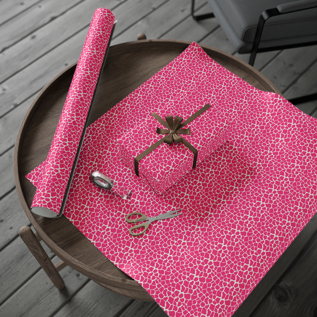 Animal Print Design 018 Giraffe Skin Wrapping Paper - Holiday Gift Wrapping Paper Roll