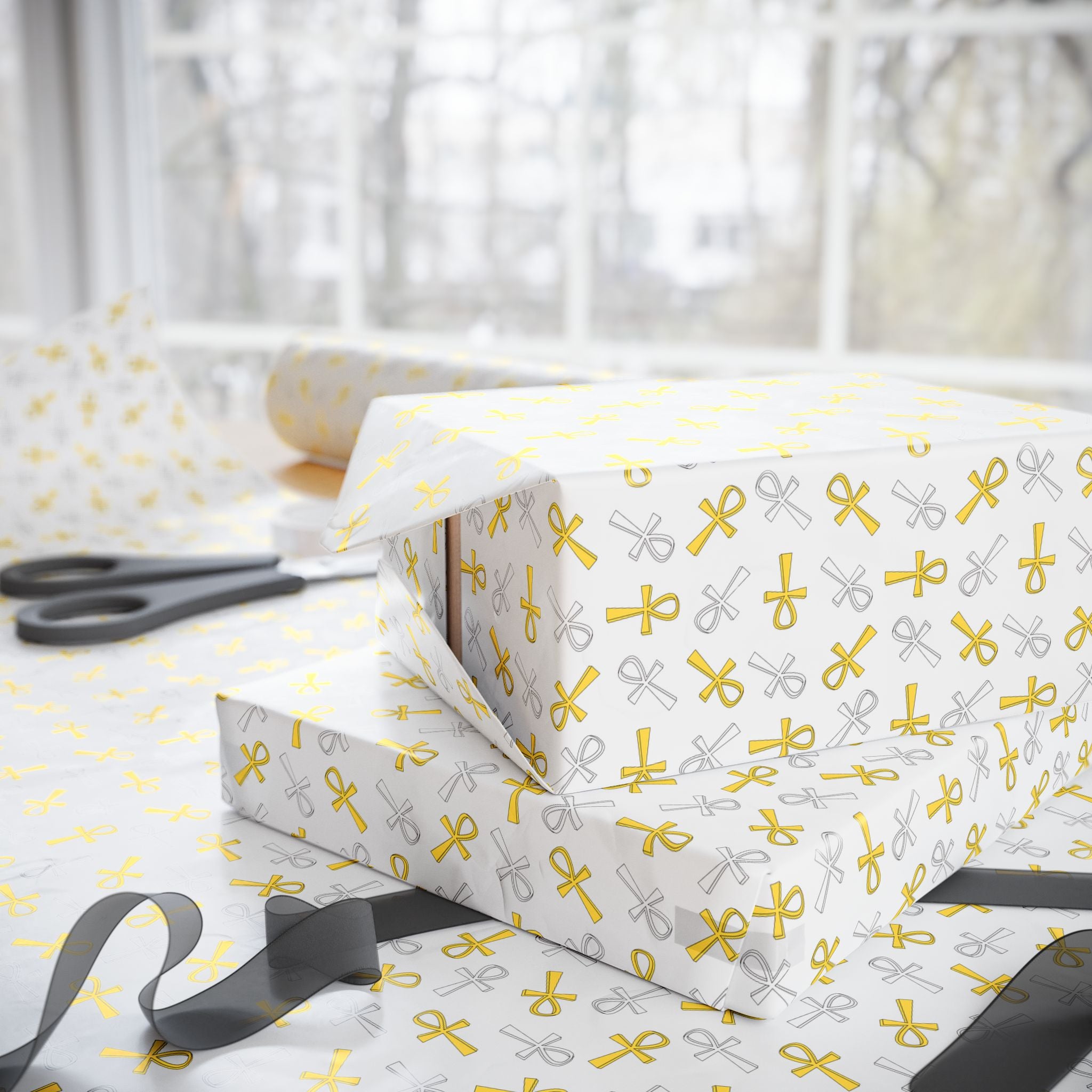 Religious Icons Wrapping Paper Design 005 - Holiday Gift Wrapping Paper Roll
