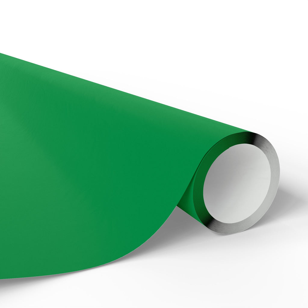 Solid Kelly Green Wrapping Paper - Holiday Gift Wrapping Paper Roll