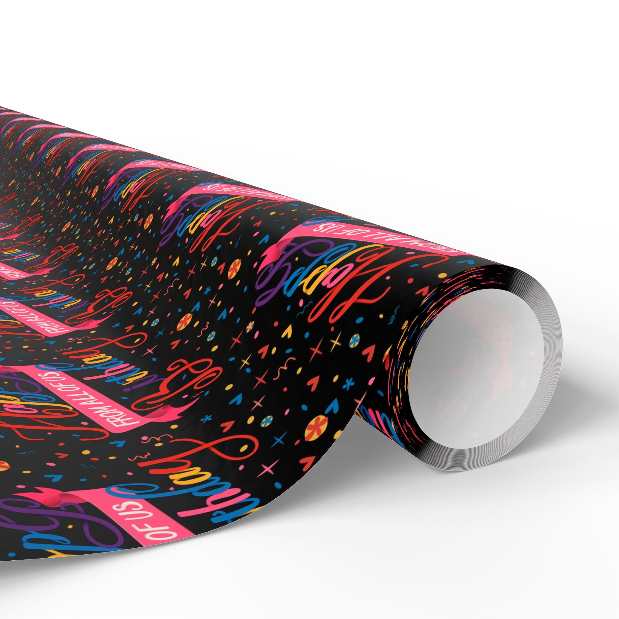Birthday Wrapping Paper Design 008 - Holiday Gift Wrapping Paper Roll
