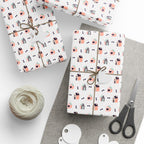 House Warming Wrapping Paper Design 005 - Holiday Gift Wrapping Paper Roll