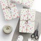 Christmas Gift Silhouettes Wrapping Paper | Holiday Gift Wrapping Paper Roll