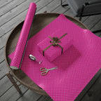 NSFW Free Mustache Rides on Hot Pink Wrapping Paper - Holiday Gift Wrapping Paper Roll