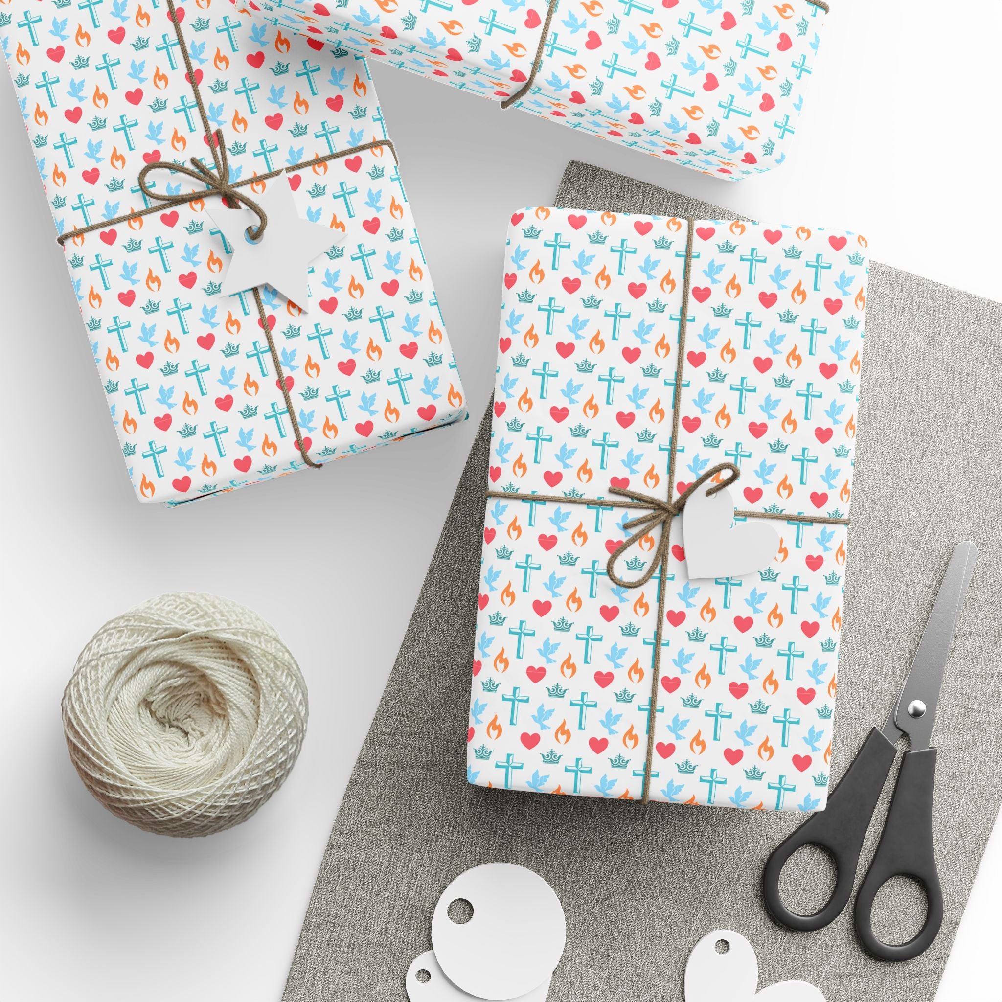 Religious Icons Wrapping Paper Design 007 - Holiday Gift Wrapping Paper Roll