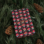 Day of the Dead Pink Chilis Wrapping Paper | Holiday Gift Wrapping Paper Roll