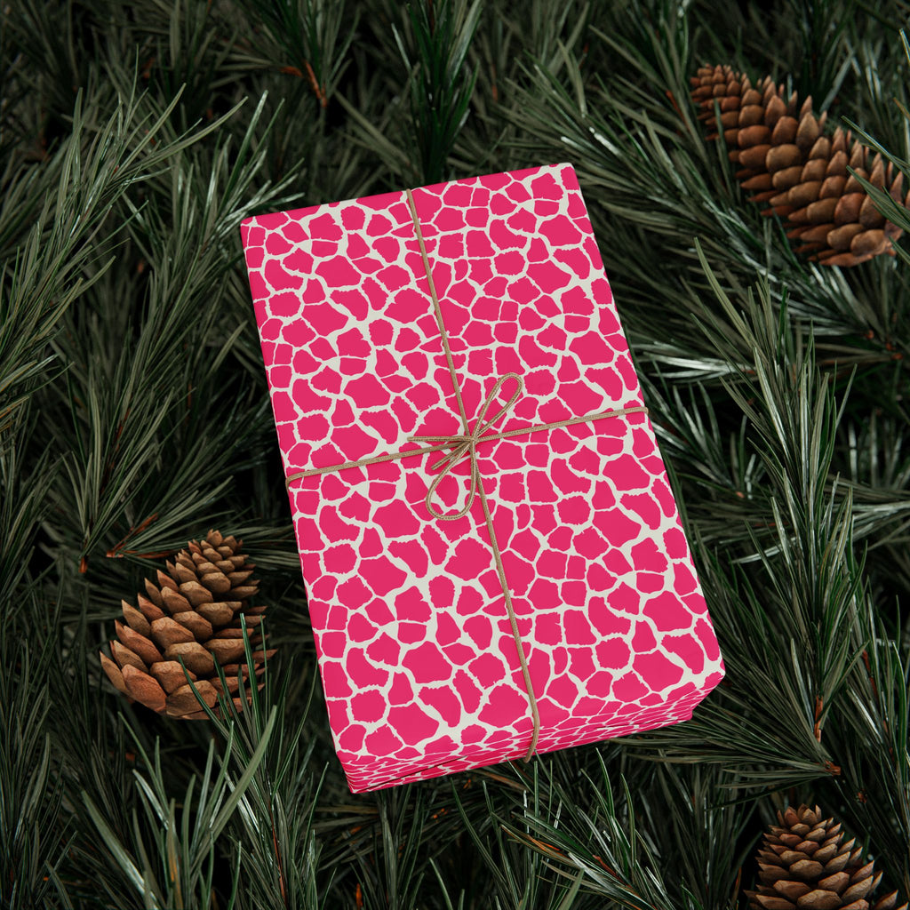 Animal Print Design 018 Giraffe Skin Wrapping Paper - Holiday Gift Wrapping Paper Roll