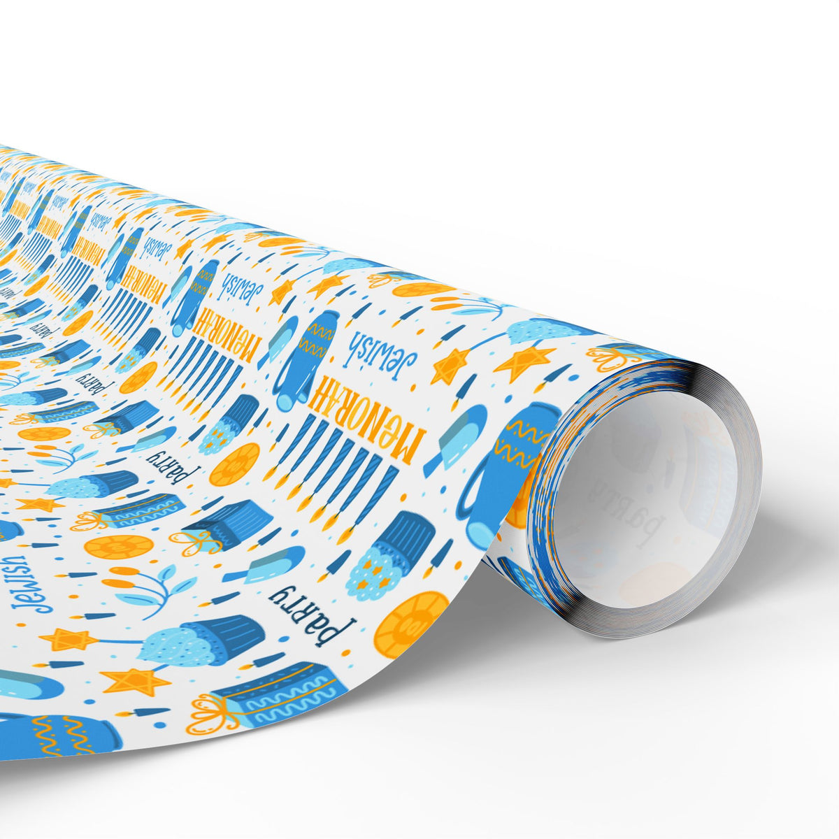 Hanukkah Party Supplies Wrapping Paper | Holiday Gift Wrapping Paper Roll