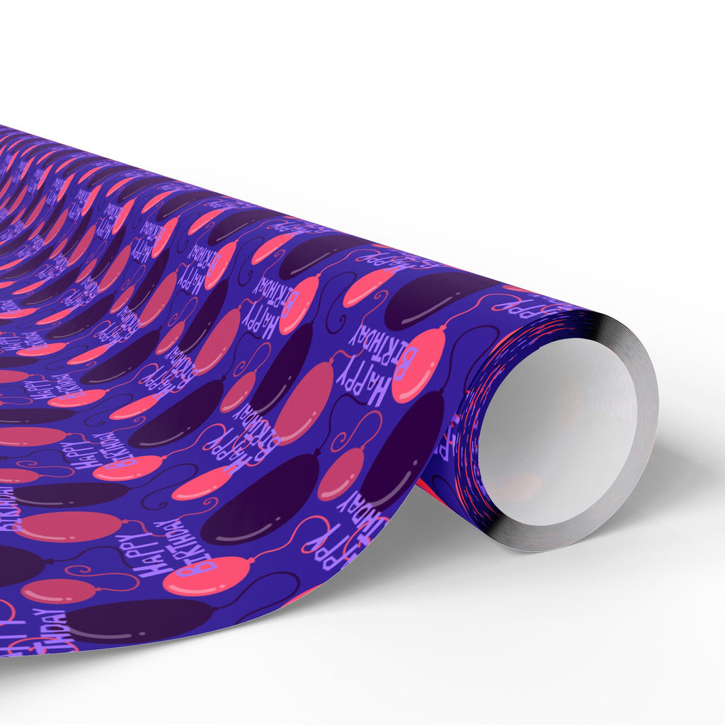 Birthday Wrapping Paper Design 005 - Holiday Gift Wrapping Paper Roll