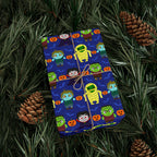 Halloween Monsters Row Wrapping Paper | Holiday Gift Wrapping Paper