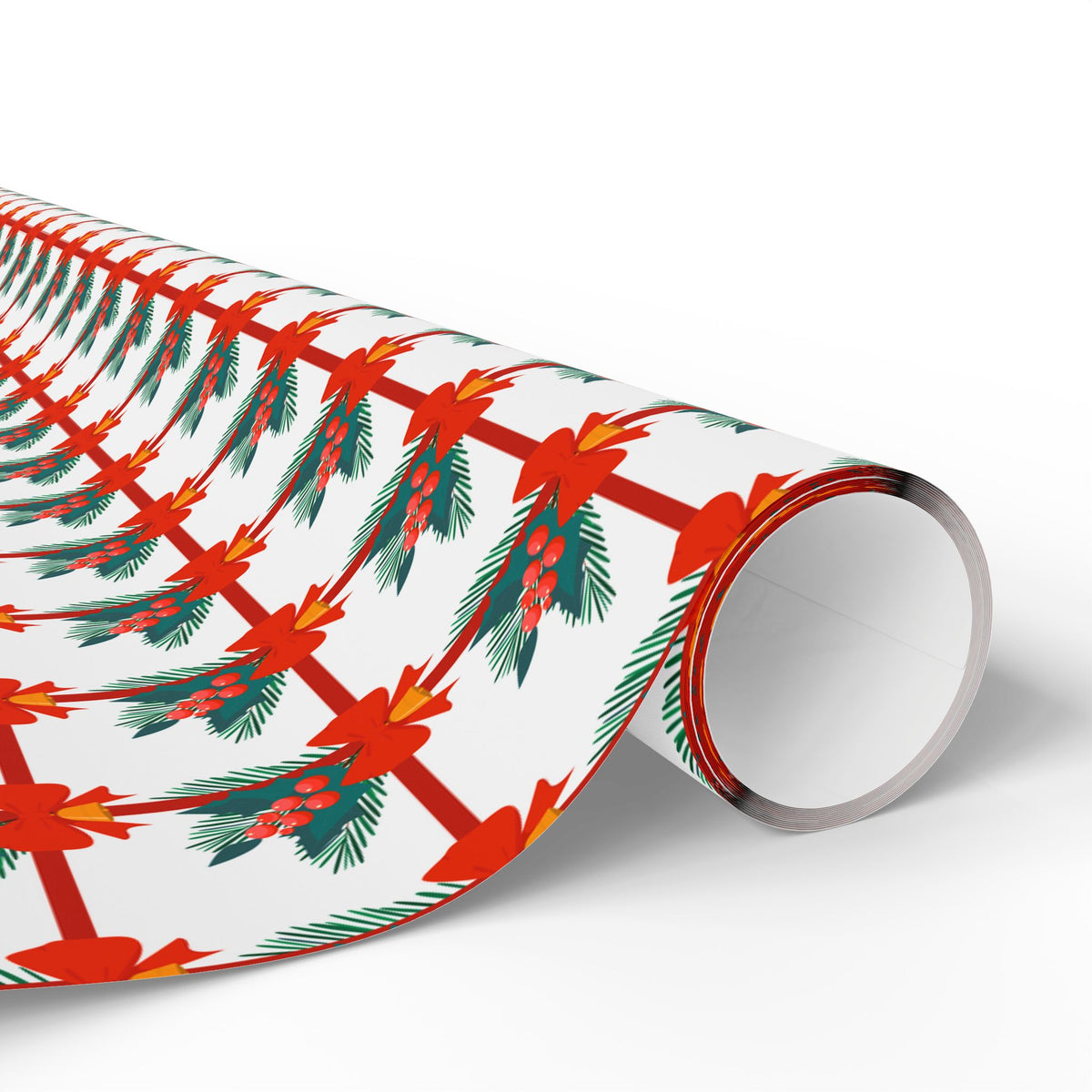 Christmas Gift Bows Wrapping Paper | Holiday Gift Wrapping Paper Roll