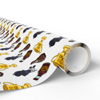 Father's Day Best Dad Cookout Wrapping Paper - Holiday Gift Wrapping Paper Roll