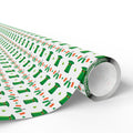 St Patrick's Day Irish Hats Wrapping Paper | Holiday Gift Wrapping Paper Roll