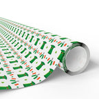 St Patrick's Day Irish Hats Wrapping Paper | Holiday Gift Wrapping Paper Roll