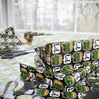 Halloween Laughing Zombies Wrapping Paper | Holiday Gift Wrapping Paper Roll
